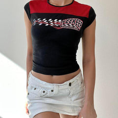 Vintage Logo Print Short Sleeve Tee