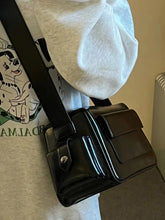 Vintage Pu Leather Crossbody Bag