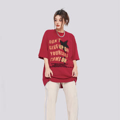 Vintage Star Graphic Oversized Tee