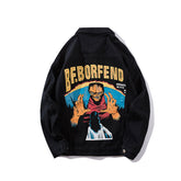 Oversized BF.Borfend Street Denim Jacket