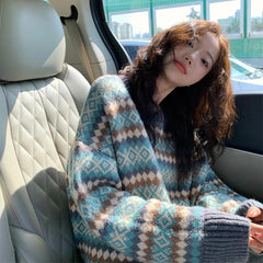 Christmas Vintage Jacquard Sweater