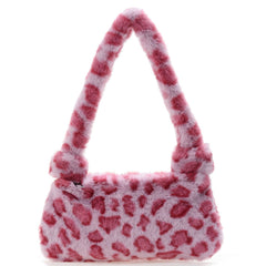 Plush Underarms One-shoulder Handbag