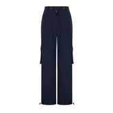 Pocket Patched Straight Cargo Pants