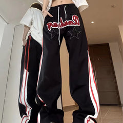 Star Patch Baggy Sweatpants