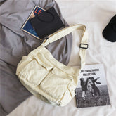 Large Canvas Satchel Bag
