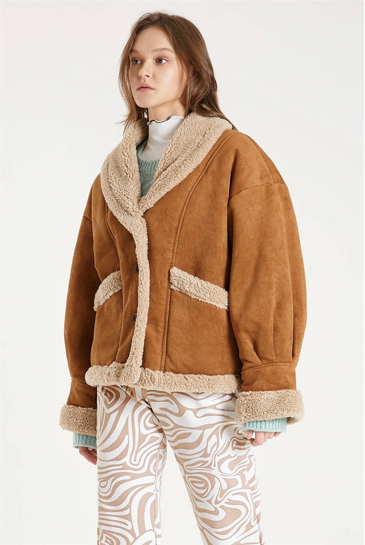 Vintage Lamb Fleece Jacket
