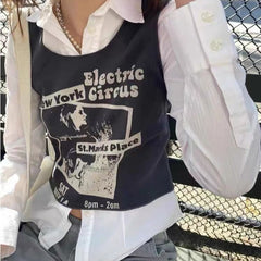 Vintage 90s Cropped Tank Top