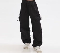 Vintage Baggy Parachute Cargo Pants