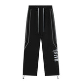 Piping Detail Baggy Sweatpants