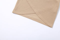 Mesh Tie Strap Halter Mini Dress