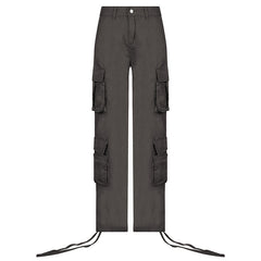 Vintage Pocket Patched Cargo Jeans