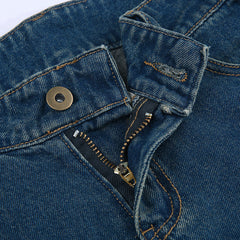 Panel Striped Vintage Flare Jeans