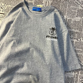 Aesthetic Black Kitten Print Oversized T-shirt