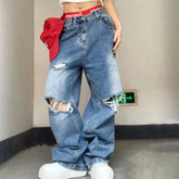 Statement Wash Ripped Jeans