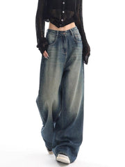 Vintage Wash 90's Baggy Boyfriend Jeans