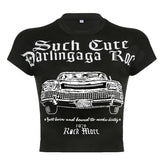 Vintage Print Short Sleeve Tee