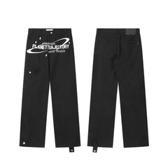 Vintage Logo Graphic Baggy Pants