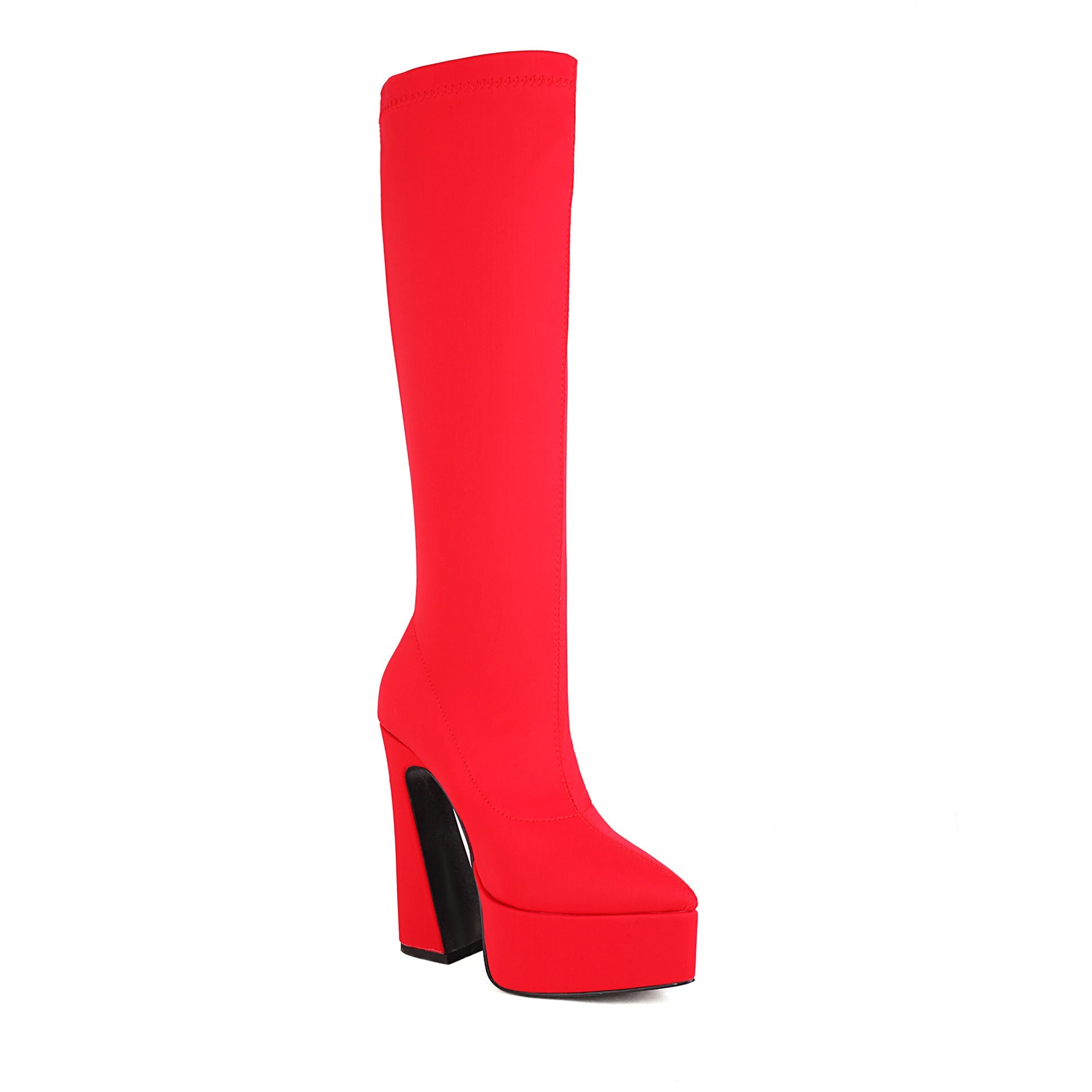 Candy Pointed Toe Super High Heel Boots