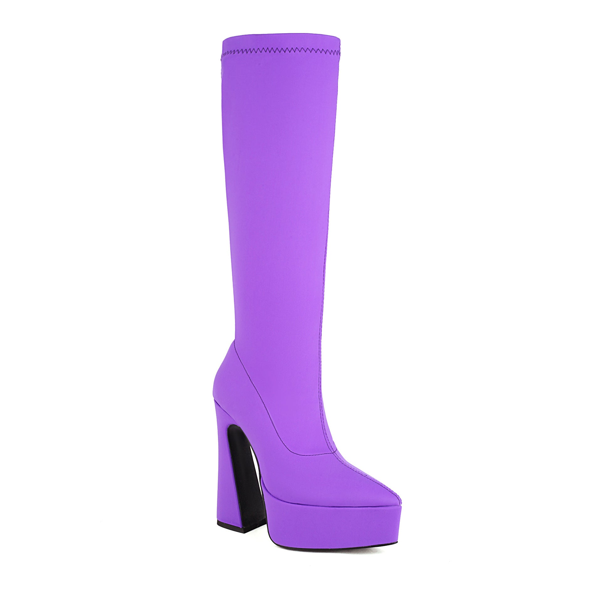 Candy Pointed Toe Super High Heel Boots