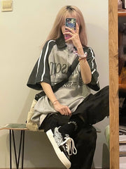 POLO Raglan Oversized Short Sleeve Tee