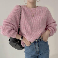 Soft Girl Pullover Knit Sweater