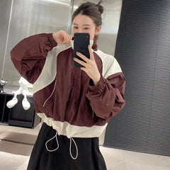 Outdoor Oversized Patchwork Jacket