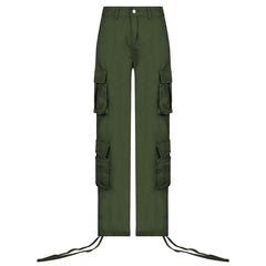 Vintage Pocket Patched Cargo Jeans