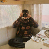 Coffee Cream Grandma Sweater