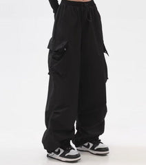Vintage Baggy Parachute Cargo Pants