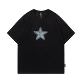 Vintage Star Oversized Short Sleeve Tee