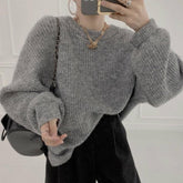 Soft Girl Pullover Knit Sweater