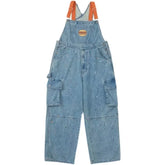 Aesthetic Boyfriend Denim Overalls