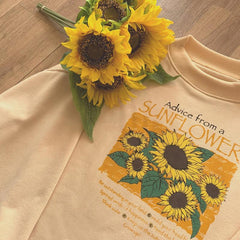 Sunflower Field Vintage Sweatshirt