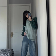 Vintage Outdoor Raglan Hooded Jacket