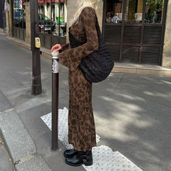 Fairy Grunge Floral Maxi Dress