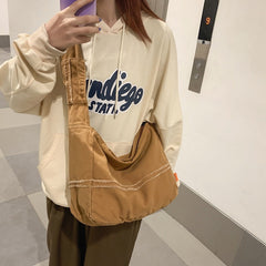 Vintage Distressed Crossbody Bag