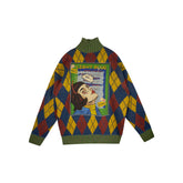 Y2K Harajuku Turtleneck Knit Oversize Warm Long Sweater