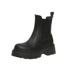 British Style Mid Tube Boots