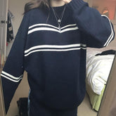 Vintage Striped Pullover Sweater