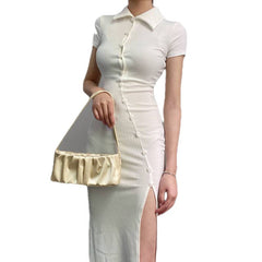 Split Improved Mid-length Tide Cheongsam Dress