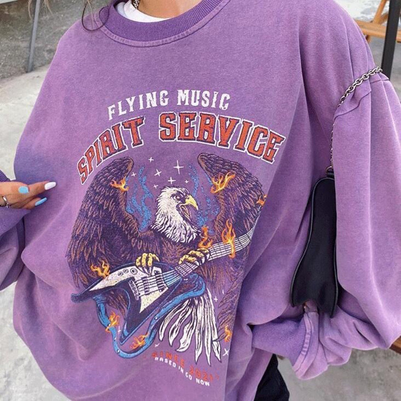 New Street Hip-hop Vintage Sweatshirt