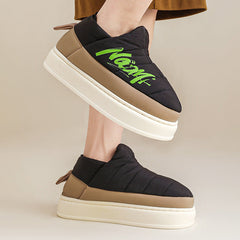 Aesthetic Flat Fluffy Boot