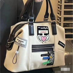 Aesthetic Large Canvas Handbag