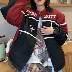 Cosmos Star Motorcycle Zip Up Bomber Jacket