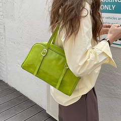 Like It's 2000's Pu Leather Shoulder Bag