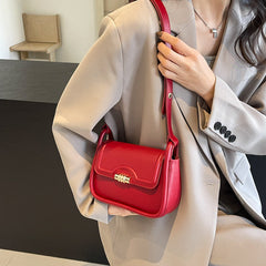 Ruby Rivet Shoulder Bag