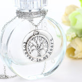 Lunar Pearl Pendant Necklace