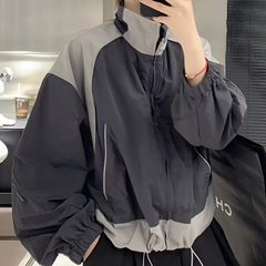 Outdoor Oversized Patchwork Jacket