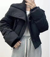 Zip Up Padded Short Jacket