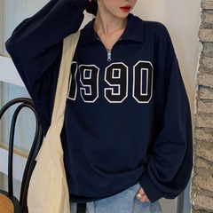 Vintage 90s Half Zip Sweatshirt